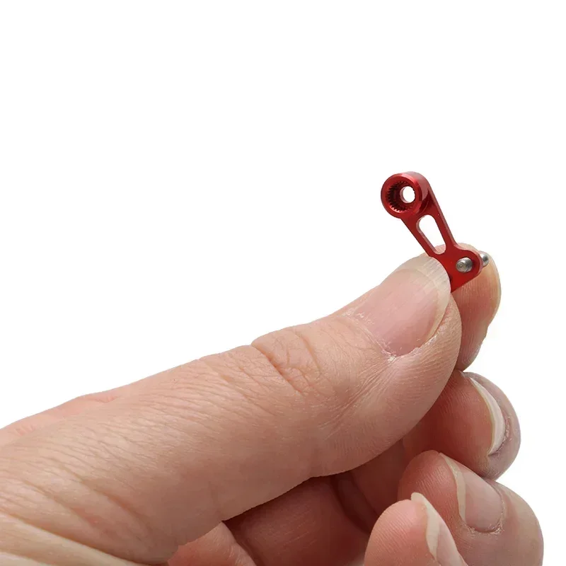 

HGD1 HGD2 Rear Drive Drifting RC Mosquito Car Servo DIY Parts Metal T-shaped 28T Steering Gear Arm with Double Ball Head