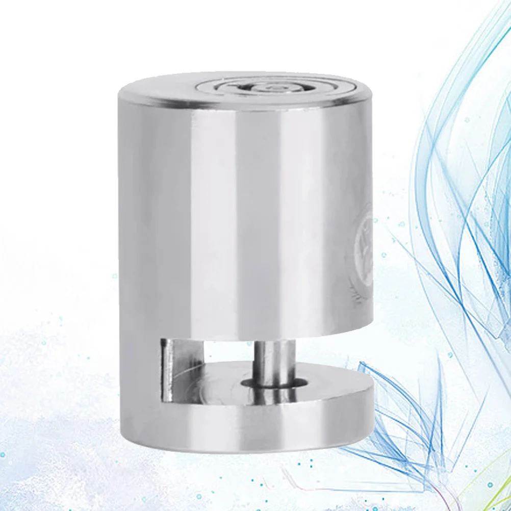 

Motorcycle Disc Brake Lock Anti-Theft Tamper Resistant Alloy Body 55mm Pin Diameter Wheel Disc Lock for Scooter Bike Silver