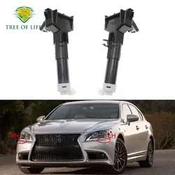 For Lexus LS460 LS460L LS600H LS600HL 2013 2014-2017 New Front Bumper HeadLight Lamp Washer Spray Nozzle Cleaning Pump Actuator