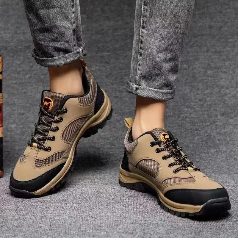 Warm Fashion Men Boots Work Sneakers Male Shoes Footwear