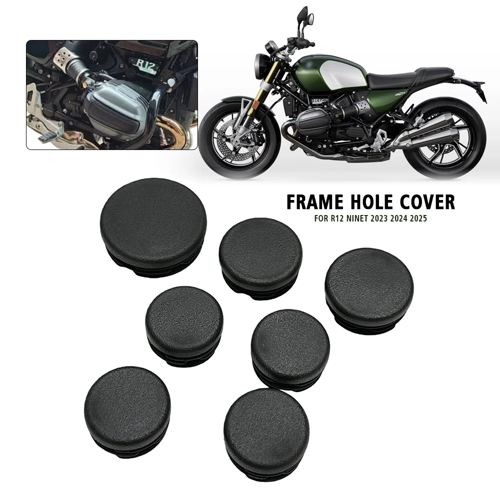 FOR BMW R12 Ninet N INET R 12 R12 2024 2025 Motorcycle Frame Cap Frame Hole Cover Caps Plug Decorative