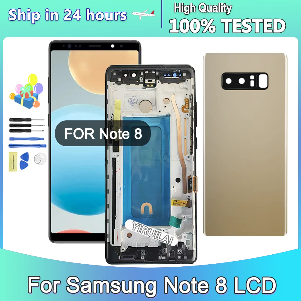 

TFT LCD For Samsung Galaxy Note 8 LCD Display Touch Screen Assembly For Samsung Note 8 N950F N950D/S Department