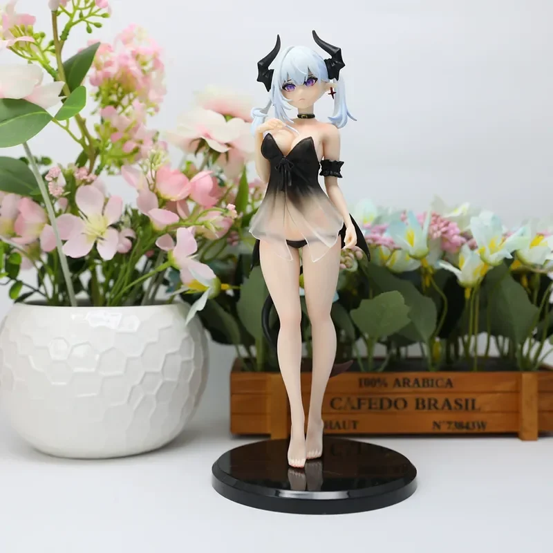 

Devil Girl Little Succubus Lilith Pajama Bishoujo Cute Demon Maid Figure Toys Collect Decorate Anime Peripheral Birthday Gifts