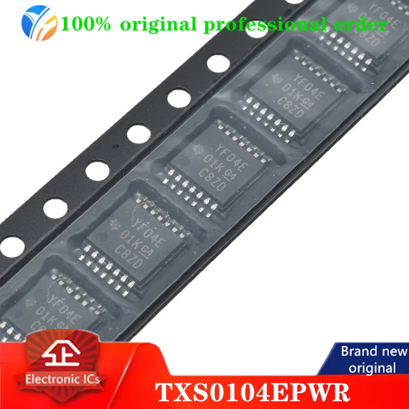 100% original TXS0104EPWR Voltage Level Translator 4-CH Bidirectional 14-Pin TSSOP T/R