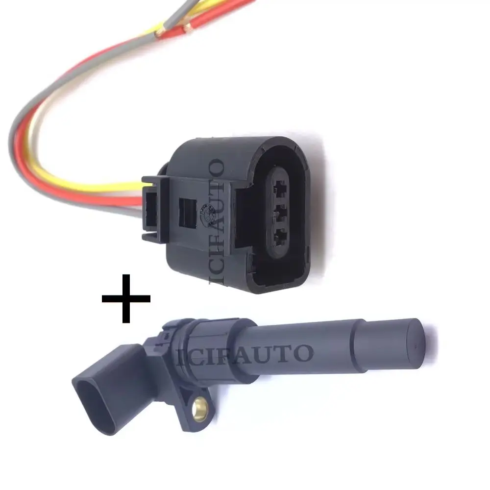 Vehicle Transmission Speed Sensor With Connector Plug Pigtail For VW New Beetle Bora Golf AUDI A3 TT 1J0919149A  5S4612 SU5458