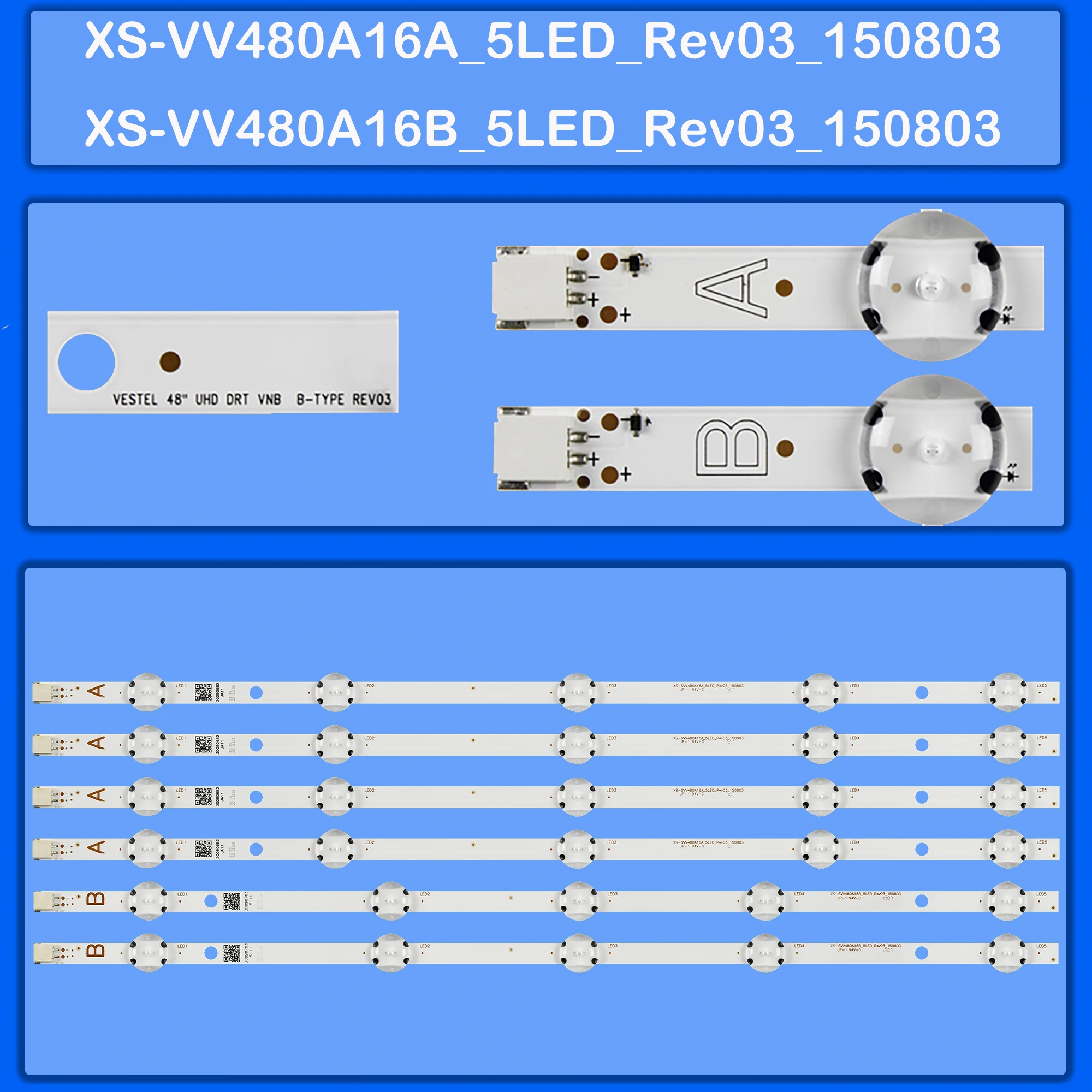 

Лента светодиодной подсветки для DLED48287 DLED48287FHD DLED48287HDCNTDFVP 48287FHDDLEDCNTD 48287FHDDLED ED4800FHD 48FX620F 48FX410F