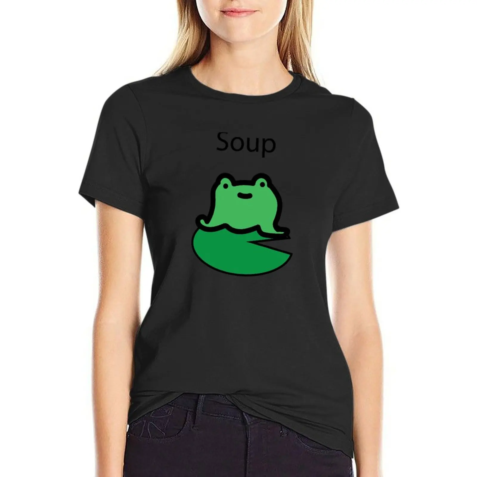

Soup T-Shirt lady clothes summer clothes Women's tops