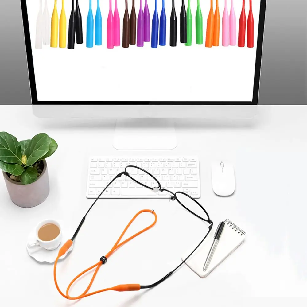 Glasses Legs Parts Anti-Slip String Silicone Sunglasses Ropes Korean Style Strap Women Eyeglasses Accessories Glasses Lanyards