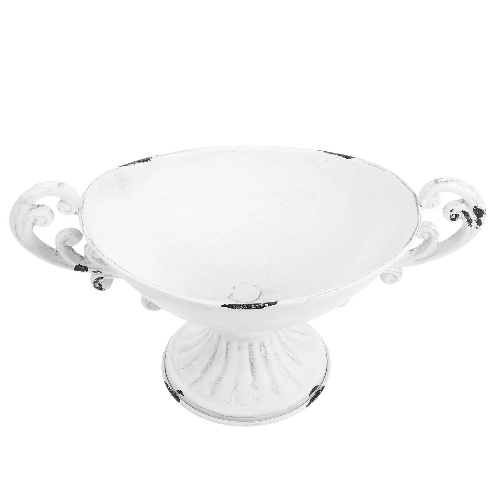 

Vintage Style Iron Urn Vase Elevated Planter for Patio Porch Garden Decor Large Metal Flower Holder Indoor Outdoor Use Boho