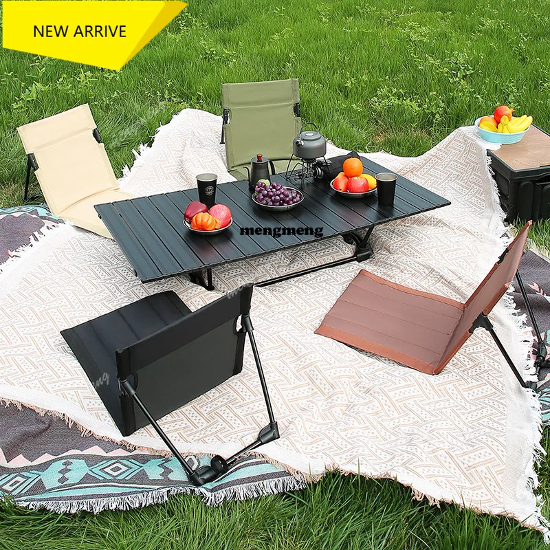 

M138 Lightweight High Back Folding Chair Beach Low Camping Outdoor Garden Loungers Folding Chair Sun Lounger Silla Playa Furnitu