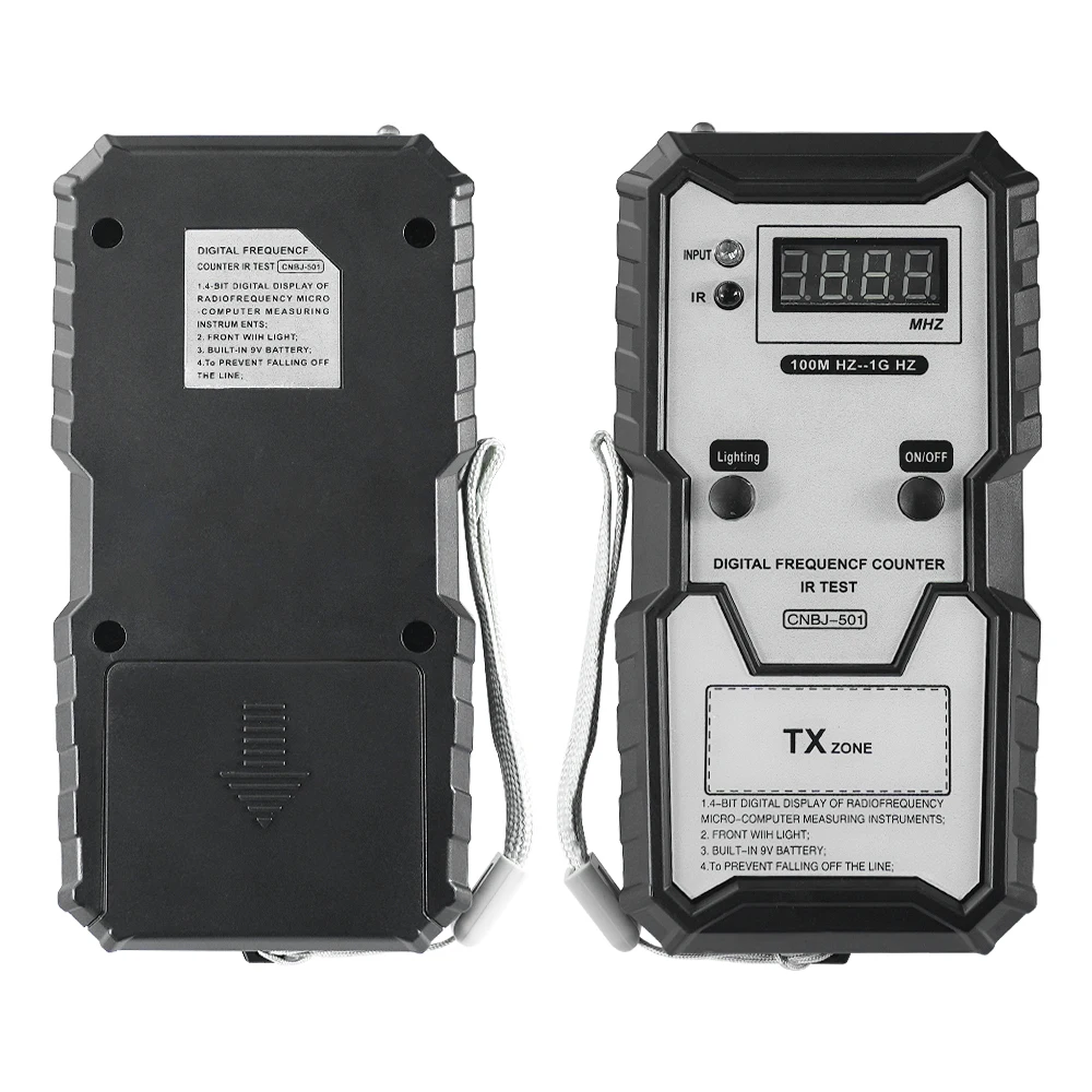 

Car Keys Infrared Tester 100M-1GHZ Digital Electronic Infrared Counter Test Instrument