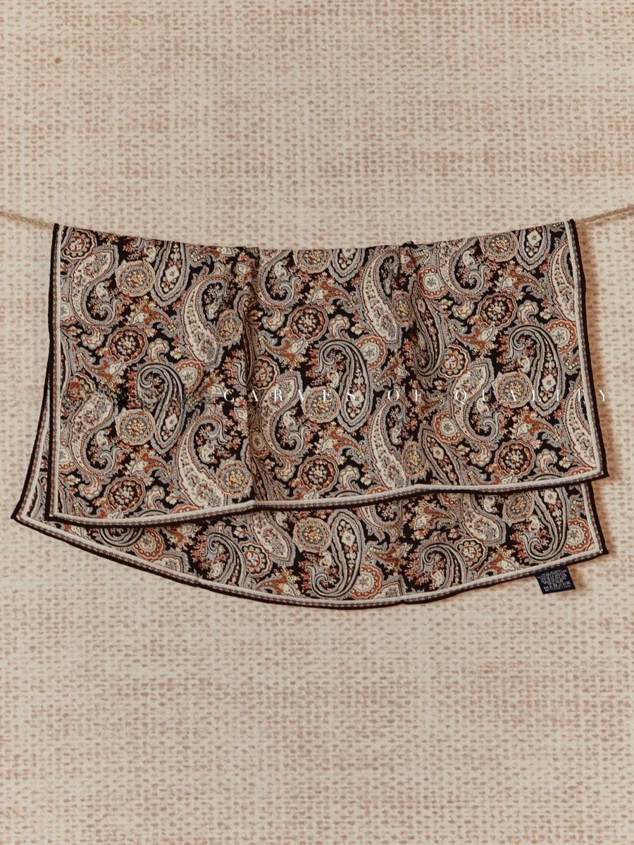 paisley-caew-nut-vintage-sle-silk-wool-scarf-women's-autumn-winter-high-end-feeling-ne-scarf-square-scarf-65cm