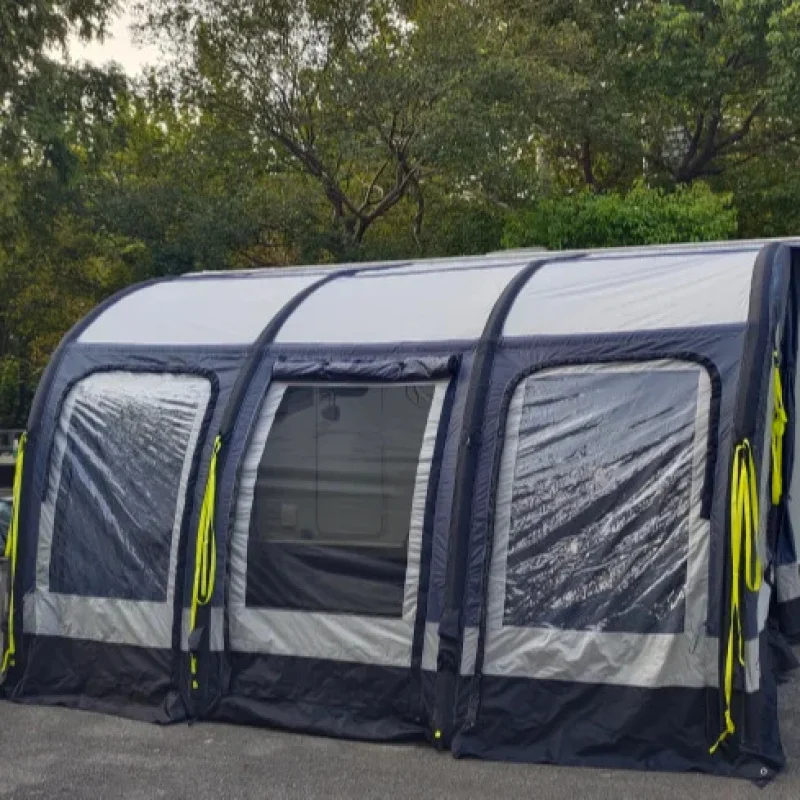 

Factory Price Waterproof Foldle Inflatle Caravan Trailer Car Awning Tent With Oem Approved