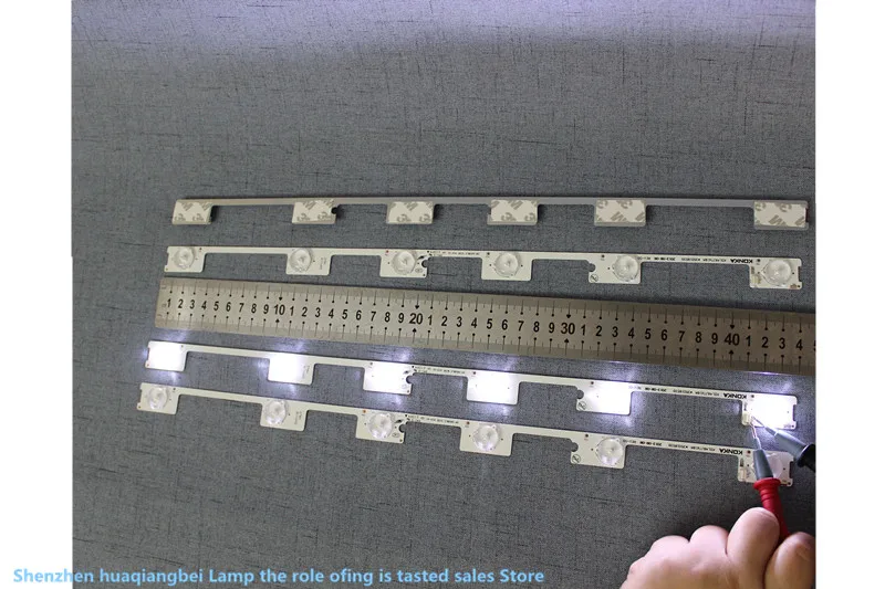 

Original New LED Strip Bar Backlight for KONKA KDL48JT618A KDL48SS618U 35018539 35018540 6 LED light (6 V) 442mm