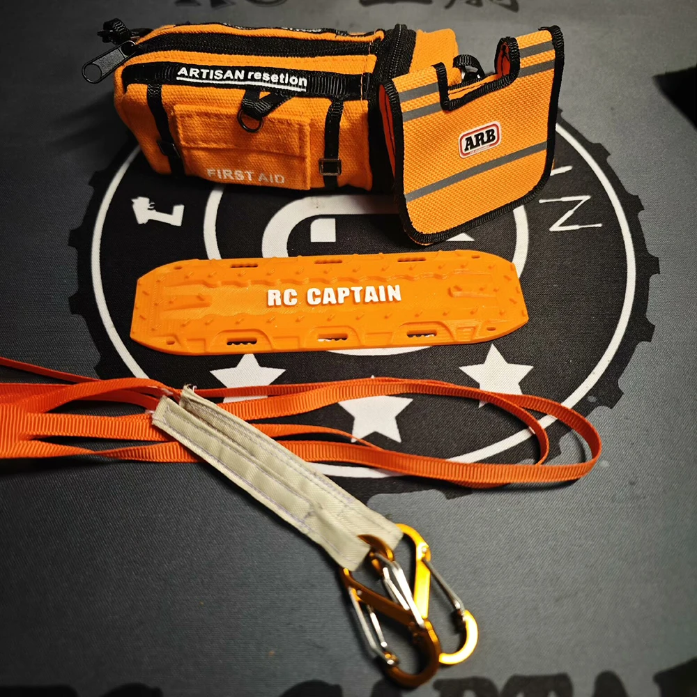 

Simulation Rescue 5-piece KIt Decoration for 1/10 RC Crawler Car TRX4 Defender Bronco AXIAL SCX10 RC4WD D90 Chevrolet Sport Jeep