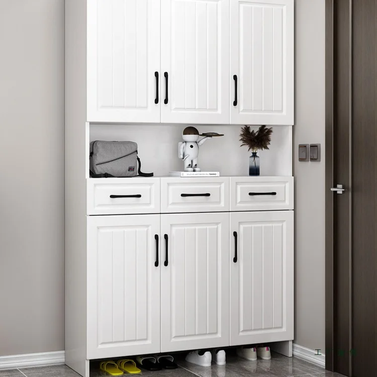 Eingangsschrank, Tür für den Heimgebrauch, einfacher Aufbewahrungsschrank mit großer Kapazität