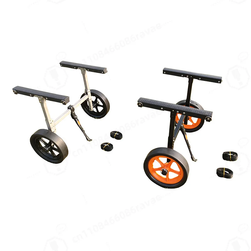 Kayak Specific Folding Trailer Portable and Detachable Seaside Trailer With a Load-bearing Capacity of 50KG