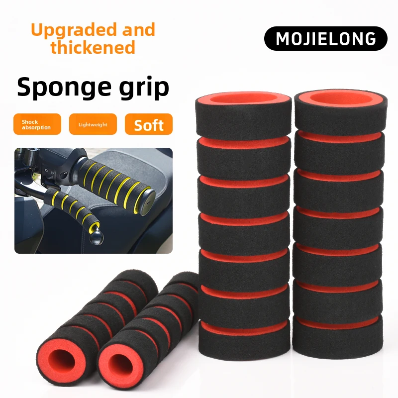 

Universal sponge anti-slip handle cover for motorcycles, handlebar cover for electric bike and self-propelled bicycle