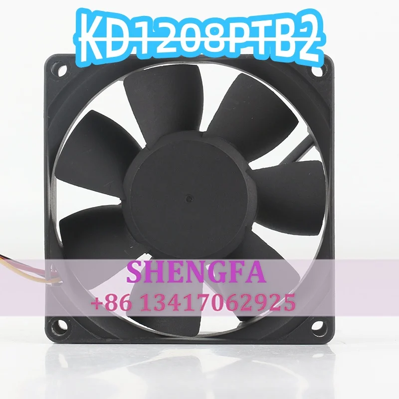 SUNON KD1208PTB2 12V 1.3W 8025 80X80X25MM 8CM Silent Cabinet Fan 3-wire Heat Dissipation Fan