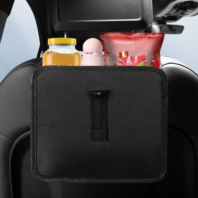 Hanging Car Trash Can Folding Portable Seat Back Storage Bag Garbage Bag Organizer Car Accessories  accesorios para auto