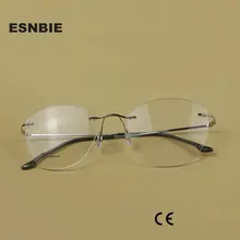 Titanium Rimless Glasses for Women #2