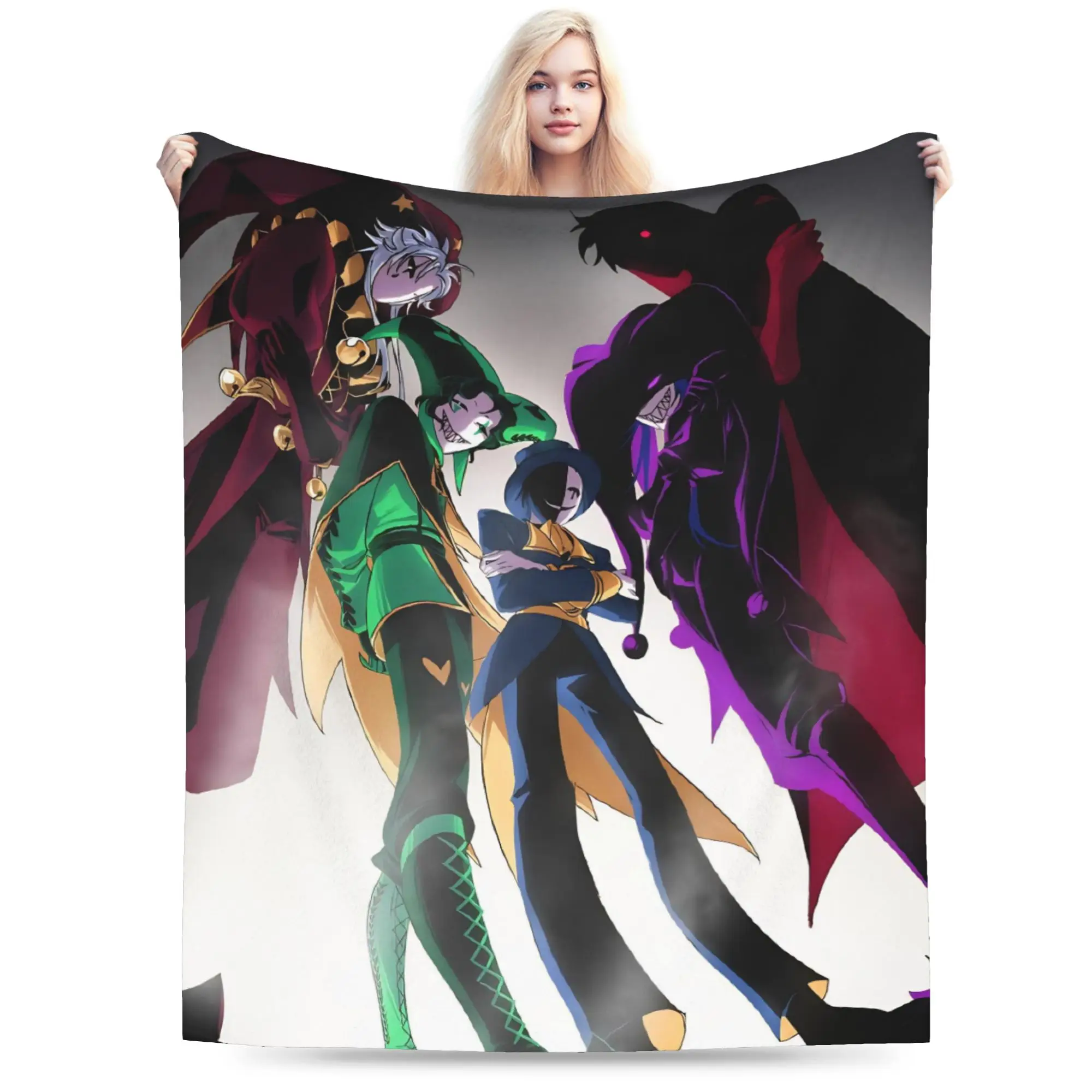 The Freak Circus Blanket Super Soft Warm  Throw Blankets for Sofa 50x60 Inch Multi-size Plush Thin Quilt