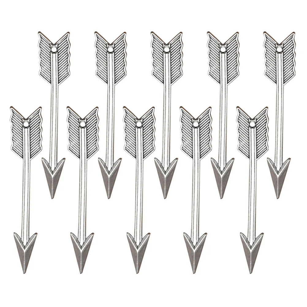 10 stuks DIY legering hanger bedels pack retro geïnspireerde vormen voor handgemaakte sieraden ketting sleutelhanger scrapbooking decoratie