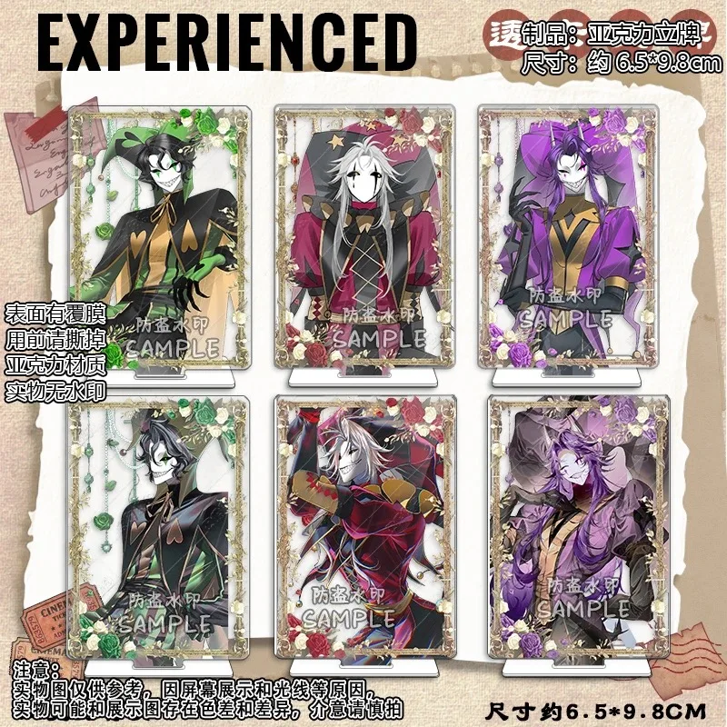 Nuevo 2026 Pierrot de Acrílico para Cosplay, Figura de Payaso, Circo, Arlequín, Adorno Personal para Fans, Regalo