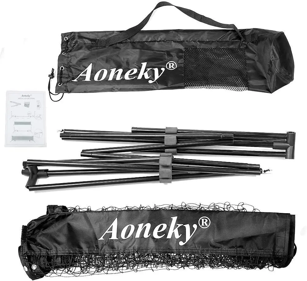 18FT Portable Multi-Sport Net: Tennis, Pickleball, Soccer - Easy Setup, Carry Bag Included view 2