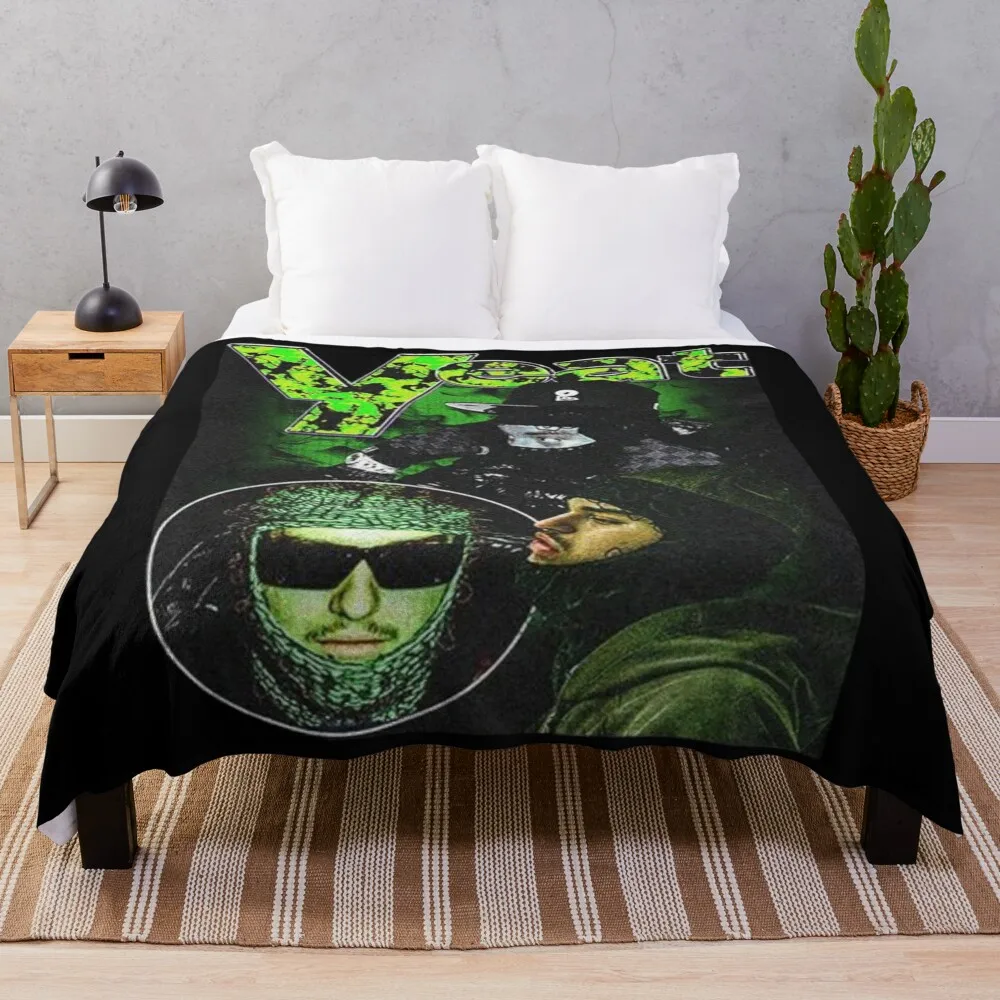 

Yeat Classic Throw Blanket Soft Breathable Blanket for Night Sleeping