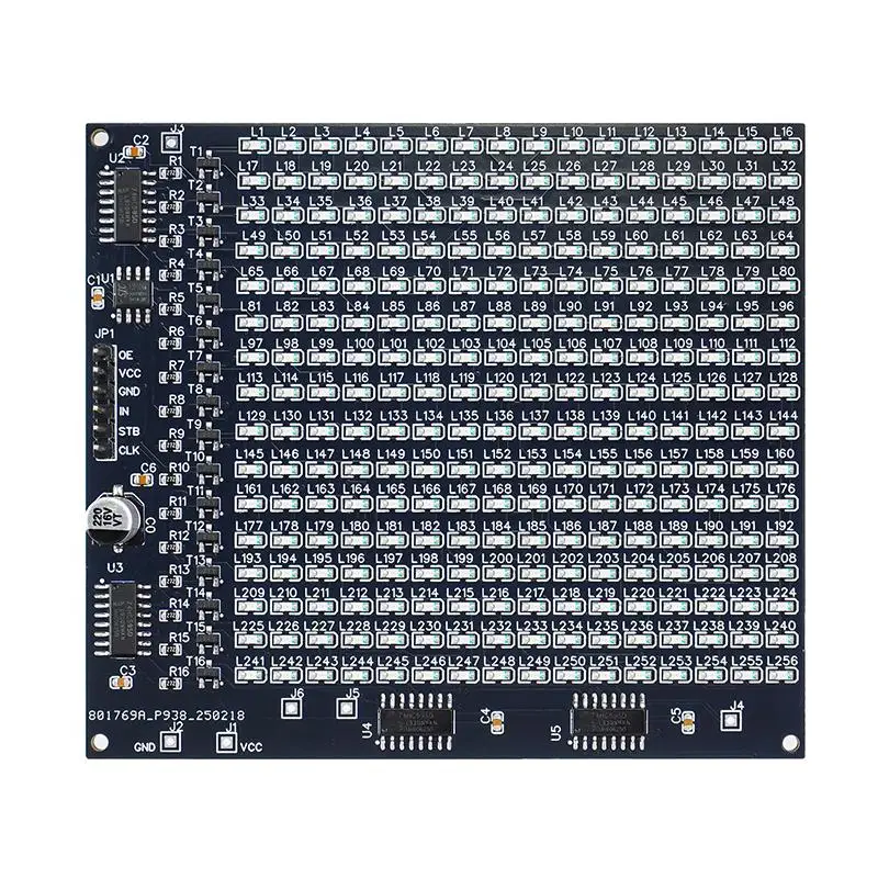 [SMD Dot Matrix Advertising Screen Welding Practice Kit 0-9 Digital Display Fun DIY Electronic Kit Soldering Practice]