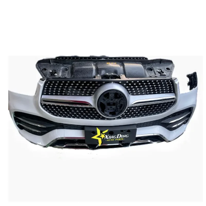 

Fitted to the Best-selling for GLS 167 Headlights Complete the Front Bumper with Grille Radiator Body Kit