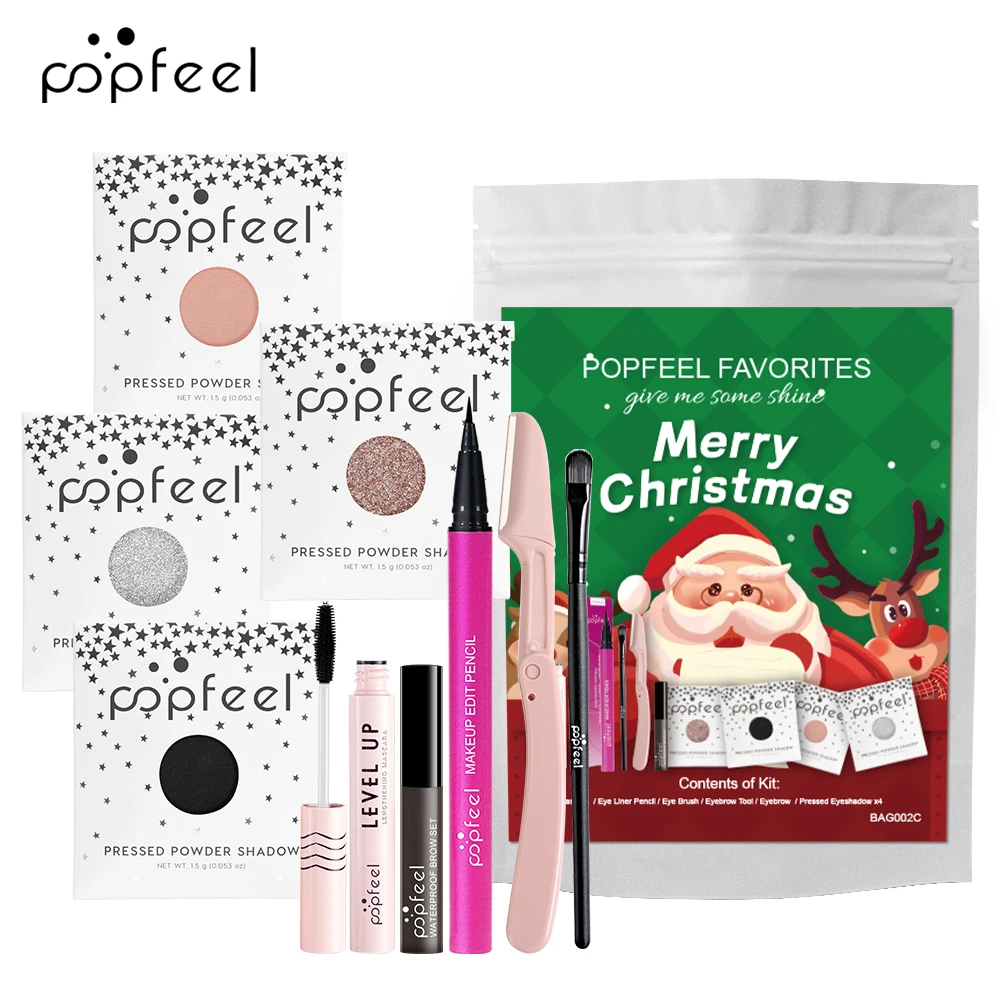 POPFEEL Favorite Mini Makeup Kit Christmas Gift for Girls Teens Women