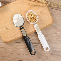 Mini Spoon Scale Digital Kitchen Scale Electronic LCD Food Scale 0.1-500g Weight Measuring Kitchen Gadgets Tool for Milk Coffee