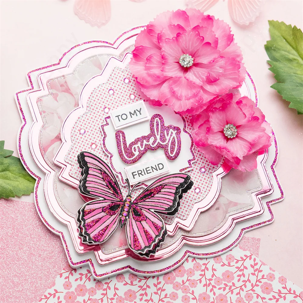 Blossoming Flower Series Dies Metal Craft Cutting Dies DIY Scrapbooking Greeting Card Decoration Handmade Embossing Template New