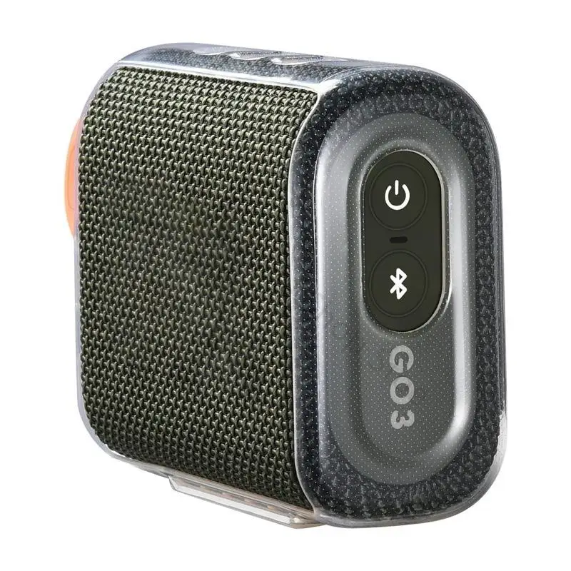 96BA Weiche Silikon Schutzhülle für GO 3 Bluetooth-kompatibel Lautsprecher Fällen Halter Ersatzteile – Detail 3