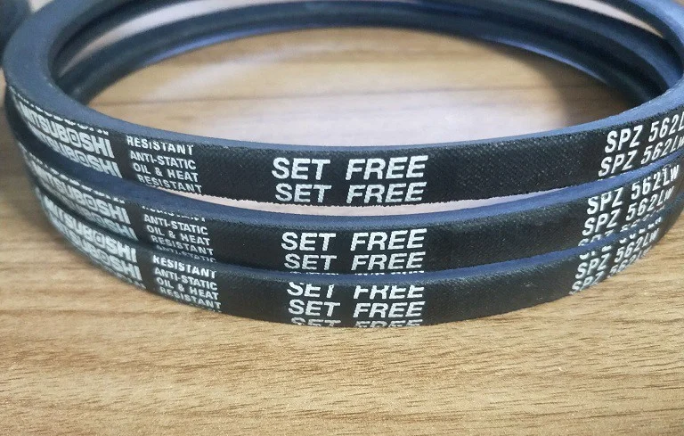 

5PCS Imported Japanese anti-static SPZ487Lw SPZ512 V-belt SPZ562Lw