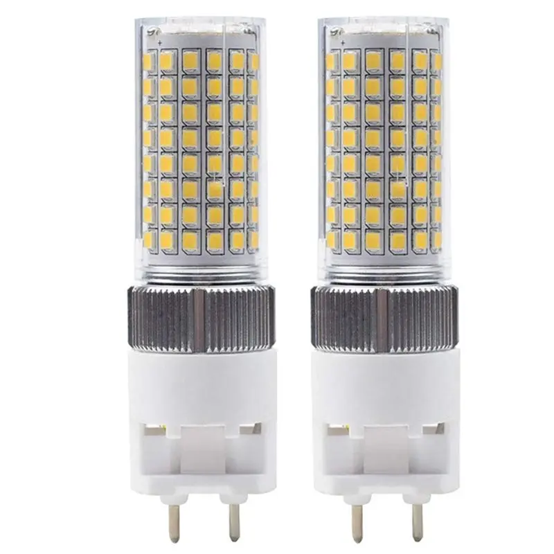 ABKY-G12 16W LED Corn Light Bulb 2 Pack 100-277V, Warm/Cool White, 360° Super-Bright For Home Room Decoration