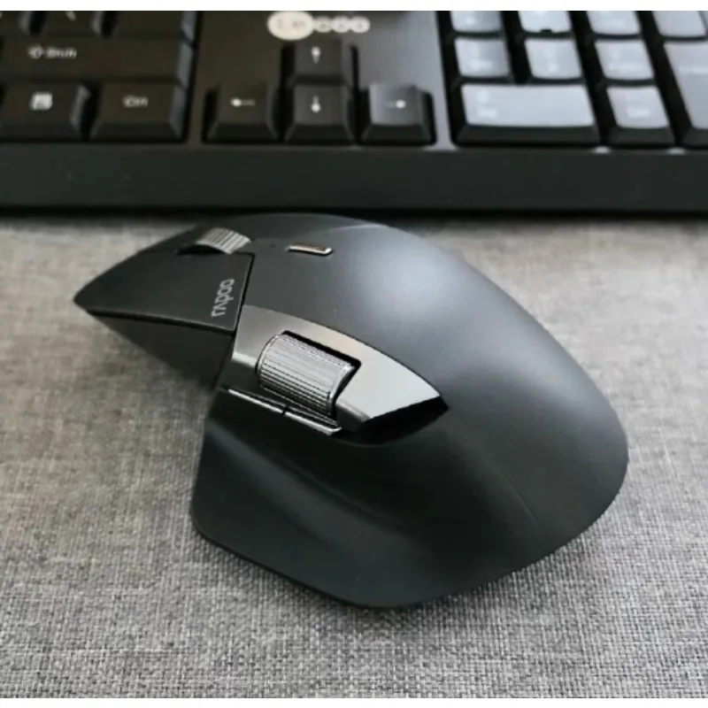 

Беспроводная мышь Rapoo MT760, 2,4 ГГц, Bluetooth, двухрежимное подключение Type-C, эргономичная механическая клавиатура и мышь для настольного ноутбука