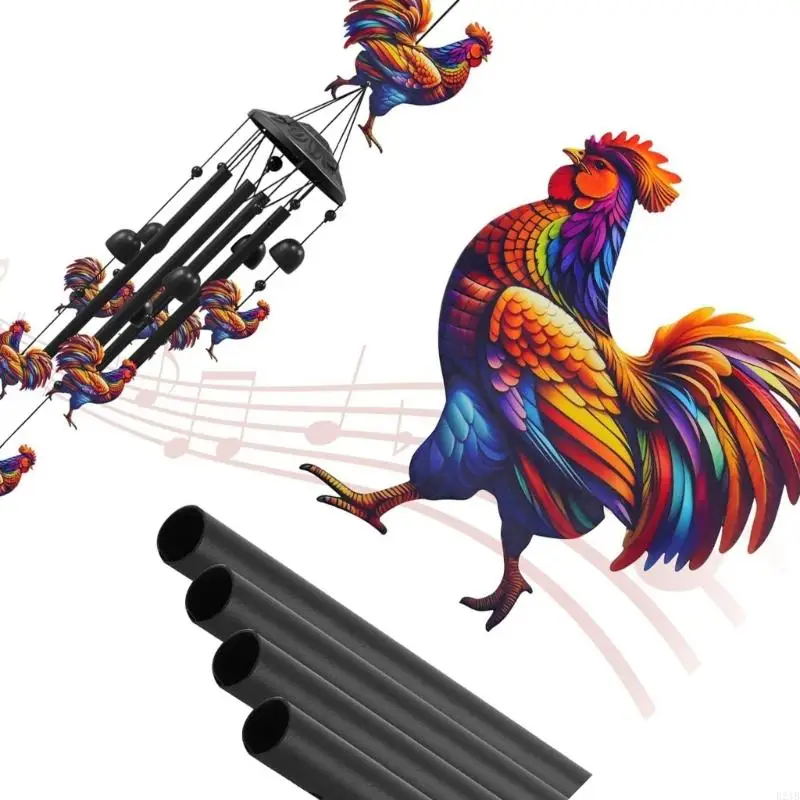 Outdoor Metal Wind Toll Spectrum Dyes Rustproof Permanent Easy Installation Toll 