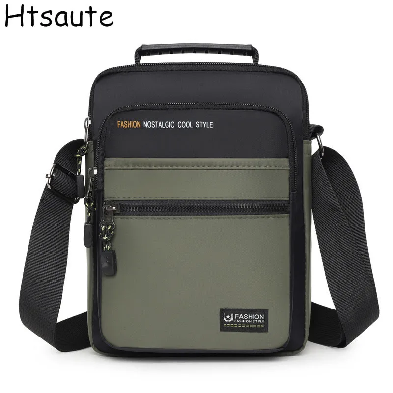 

Men Crossbody Bags Men's Bags Shoulder Student Travel Messenger Bag Fashion Oxford Crossbody Multifunction School Laptop Bag