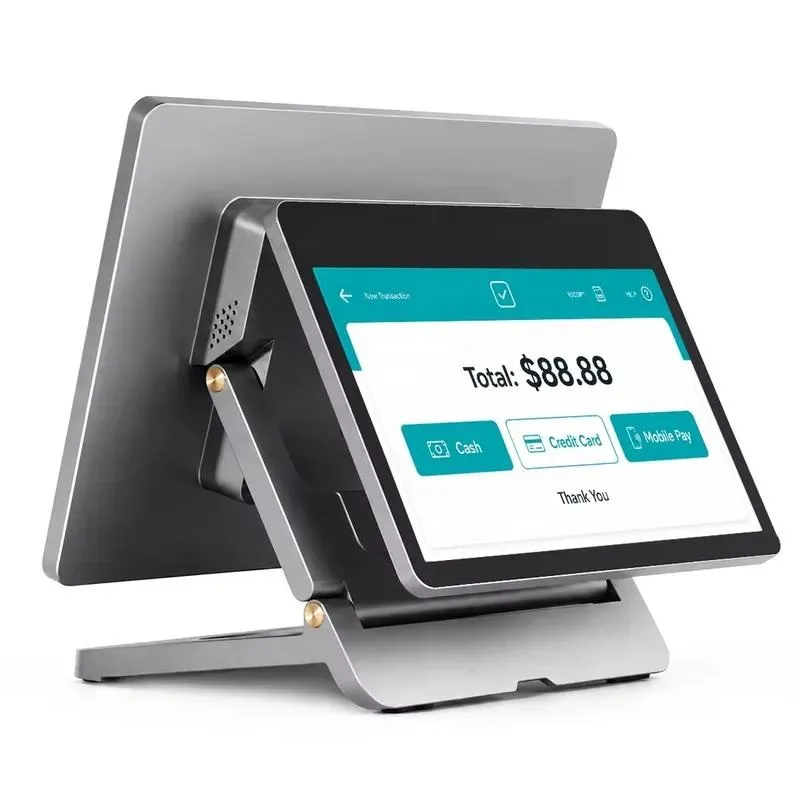 Wholesale Dual Screen 15.6 11.6 Inch POS Terminal Windows I5 Cash Register Wifi Retail System Device for Restaurant
