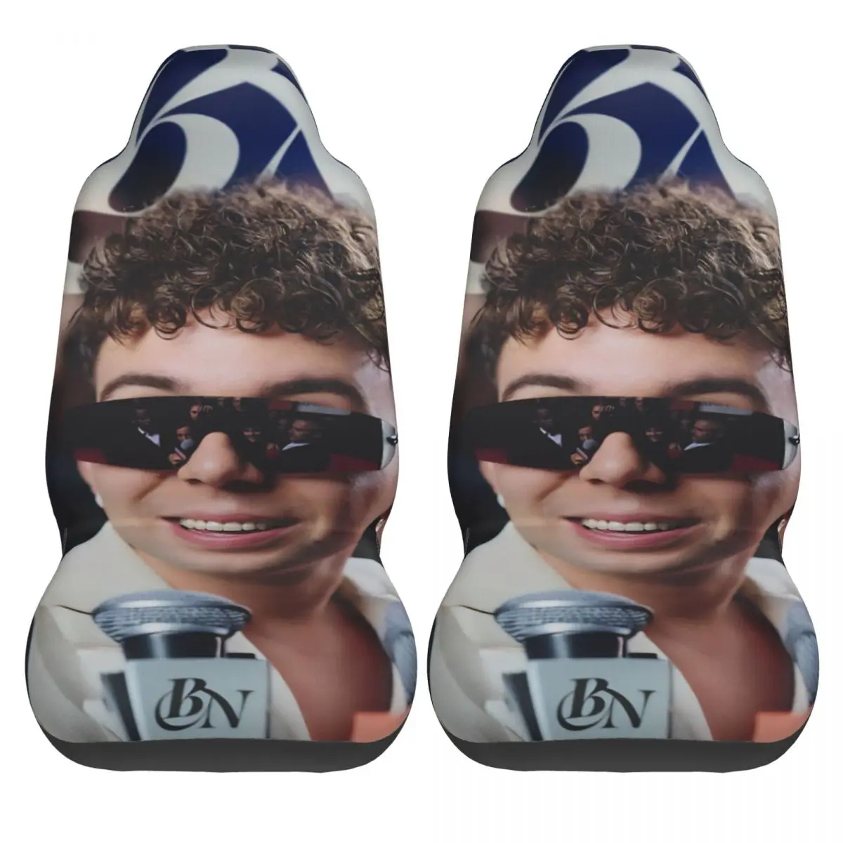 

Quevedo Singer Car Seat Covers Polyester Soft Auto Seat Covers Two Pieces Original Bus Cover