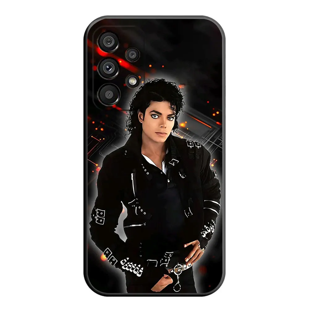MJ M-Michael J-Jackson Phone Case For Samsung A73 A72 A71 A57 A56