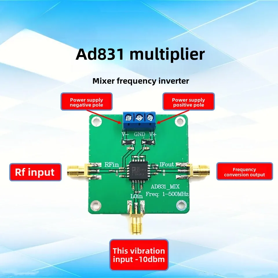 High Frequency Multiplier AD831 500M Bandwidth Up-Down Mixing Inverter Dual Balanced