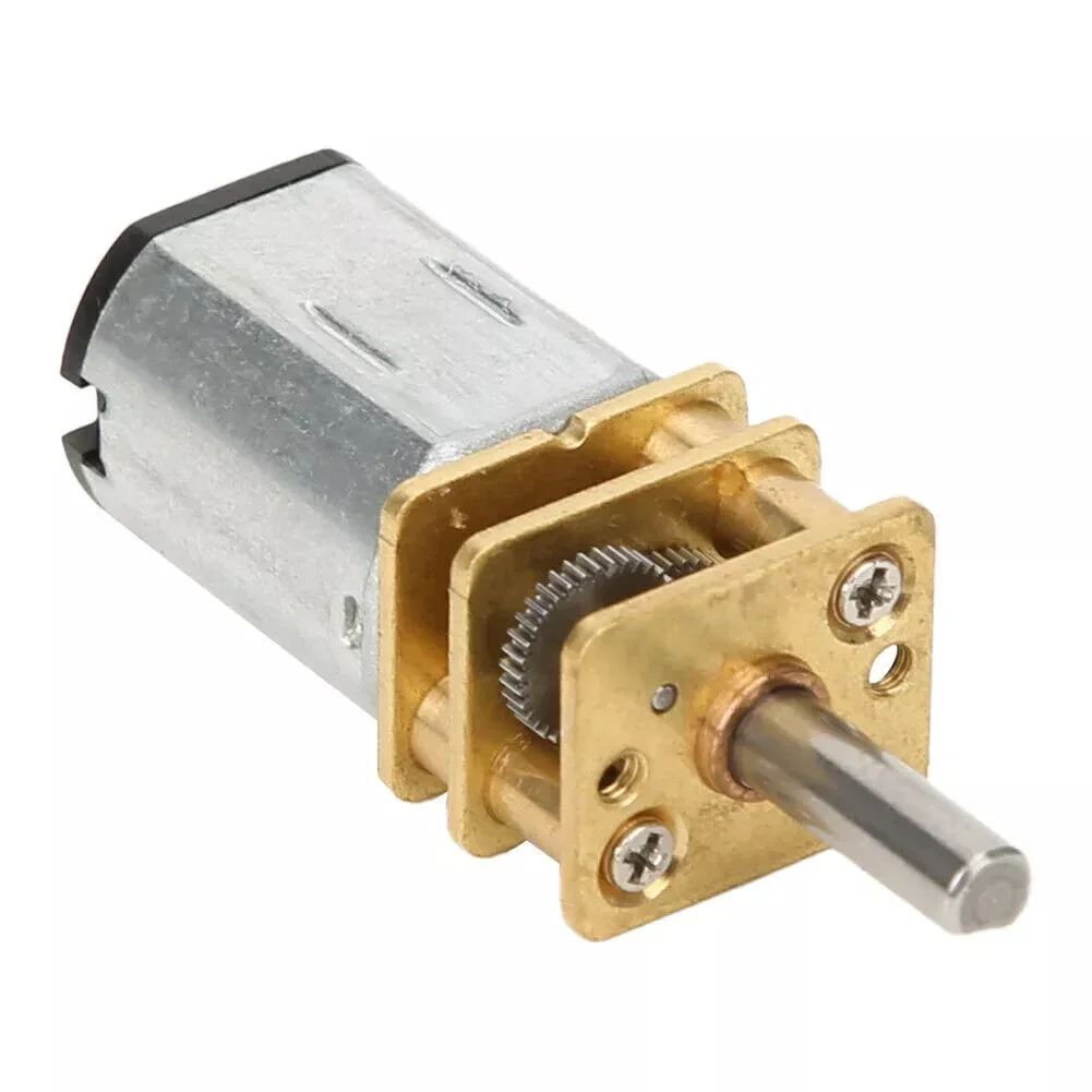 1pcs DC 3-12V Metal Gear Speed Reduction Gear Motor Speed Reduction Motor Home Improvement Accessories Low Speed Motor