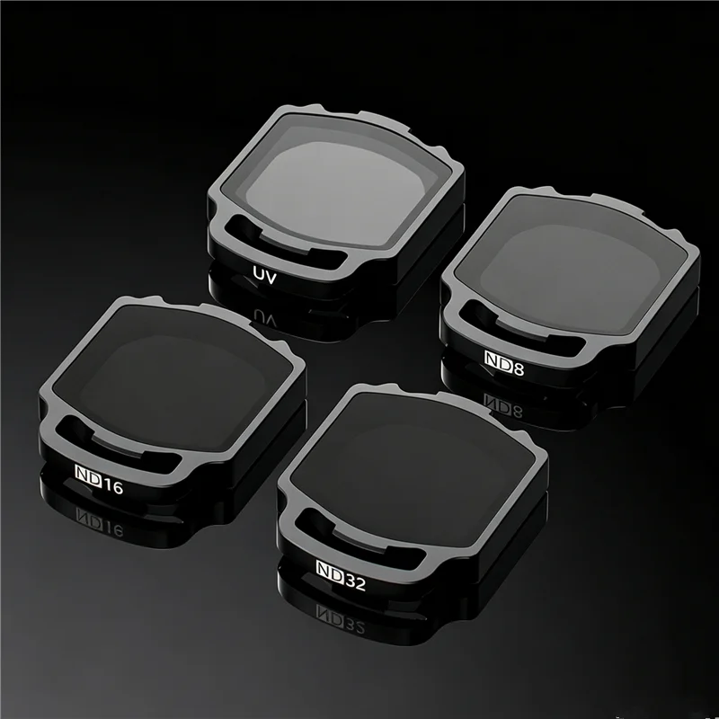 GEPRC O4 Wide Air Unit Complete Filter Set, UV ND8 ND16 ND32 HD Multi‑Layer Coating for FPV Quad