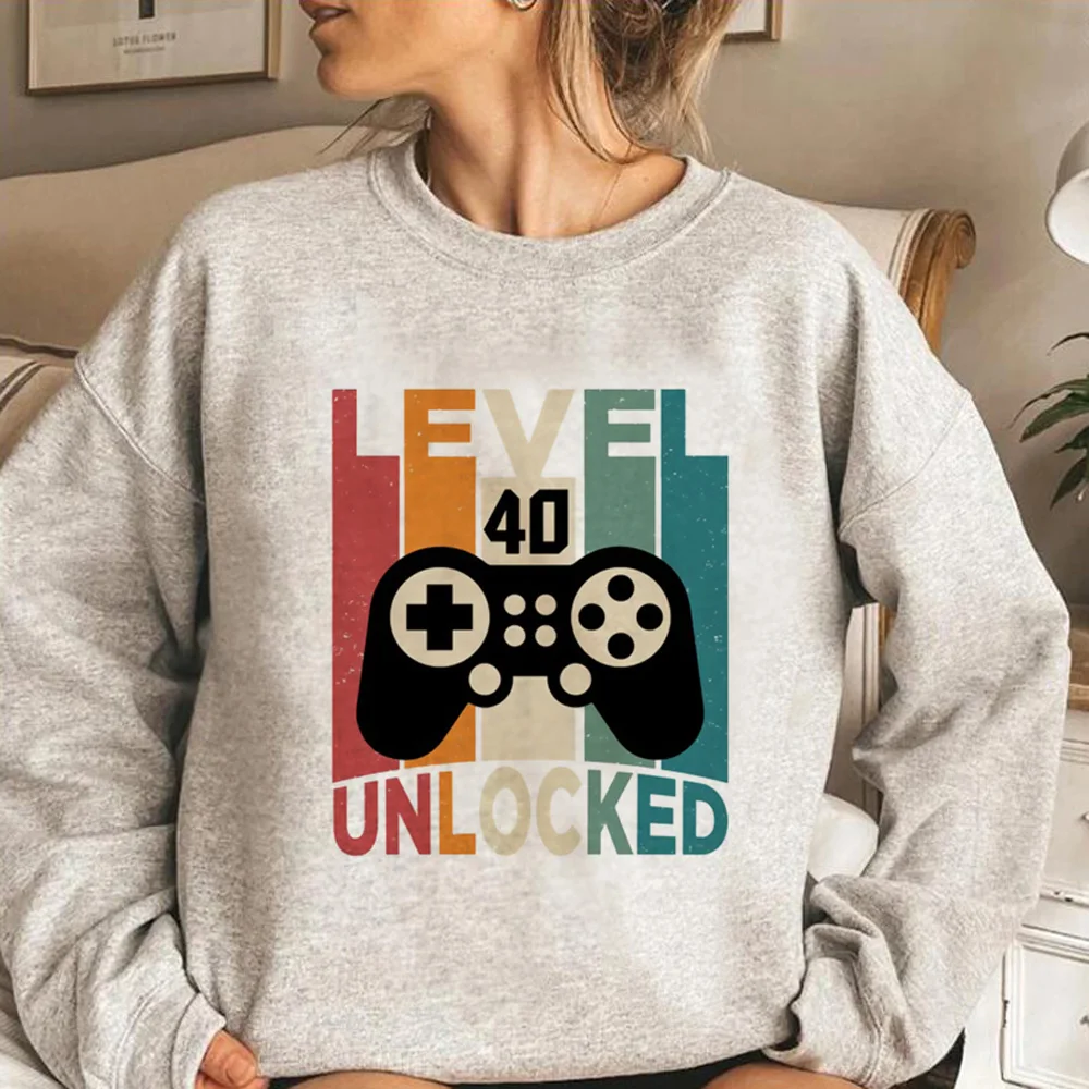 

Men's 40th Birthday 1983 hoodies women long sleeve top harajuku japanese clothing female graphic Hooded Shirt