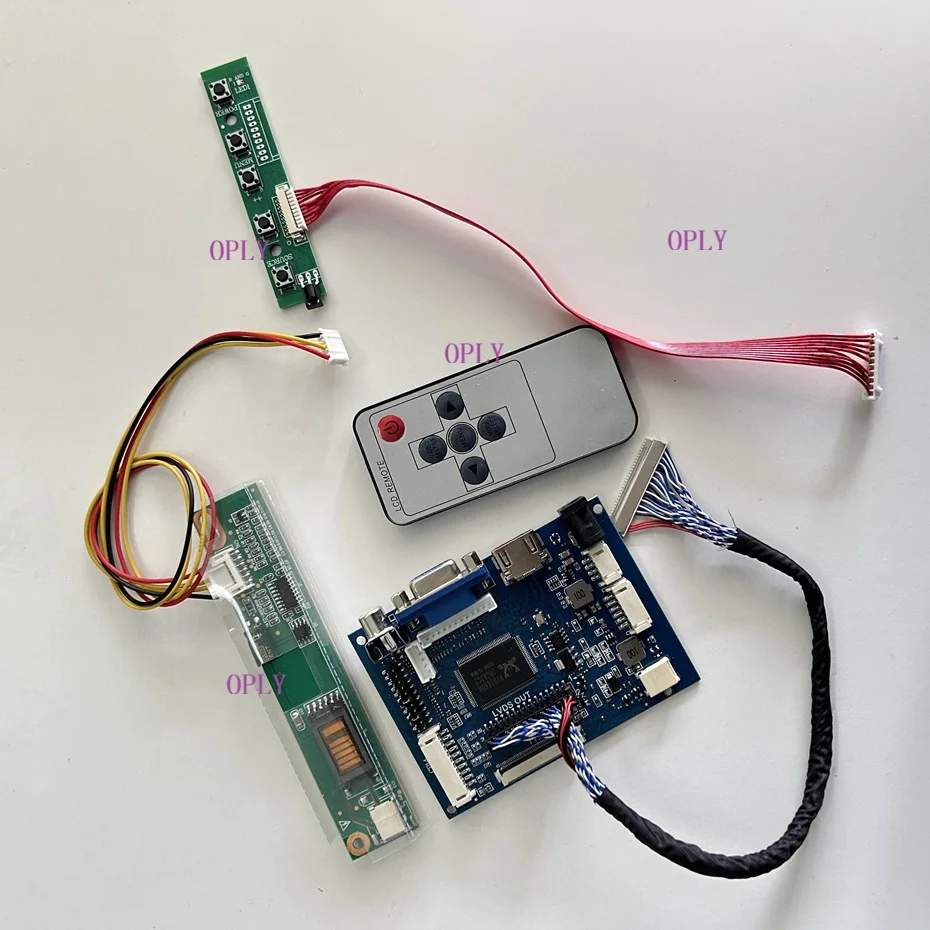 

HDMI-compatible AV VGA Controller board KIT for LTN141AT02 LTN141AT03 LTN141AT02-001 14.1" 1280×800 30pin 1 CCFL LCD DIY Kit