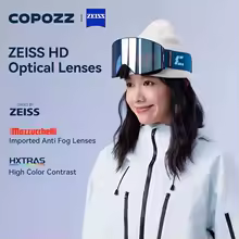 גוגלס COPOZZ PRO עם עדשות Zeiss והחלפה מגנטית (אפשרות לתוספת עדשה צהובה)